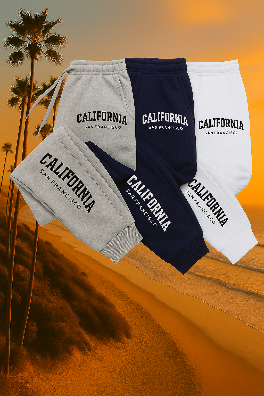 Cali Collective Adult Men's Versatile Jogging Pants: Casual Style Sweatpants, Shop Now!